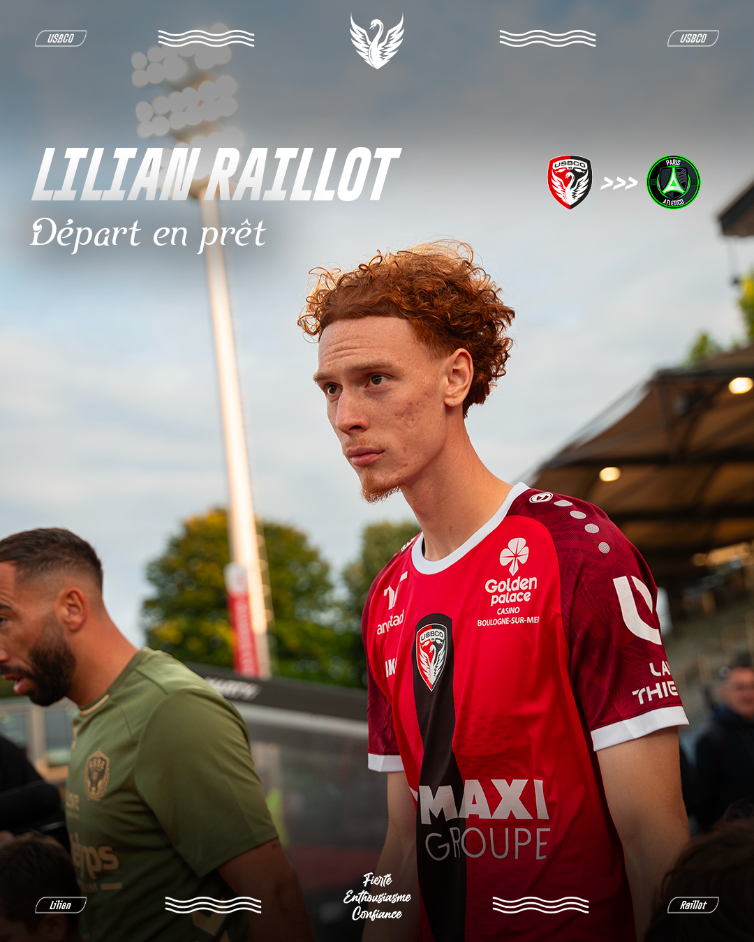 Départ en prêt | Lilian Raillot